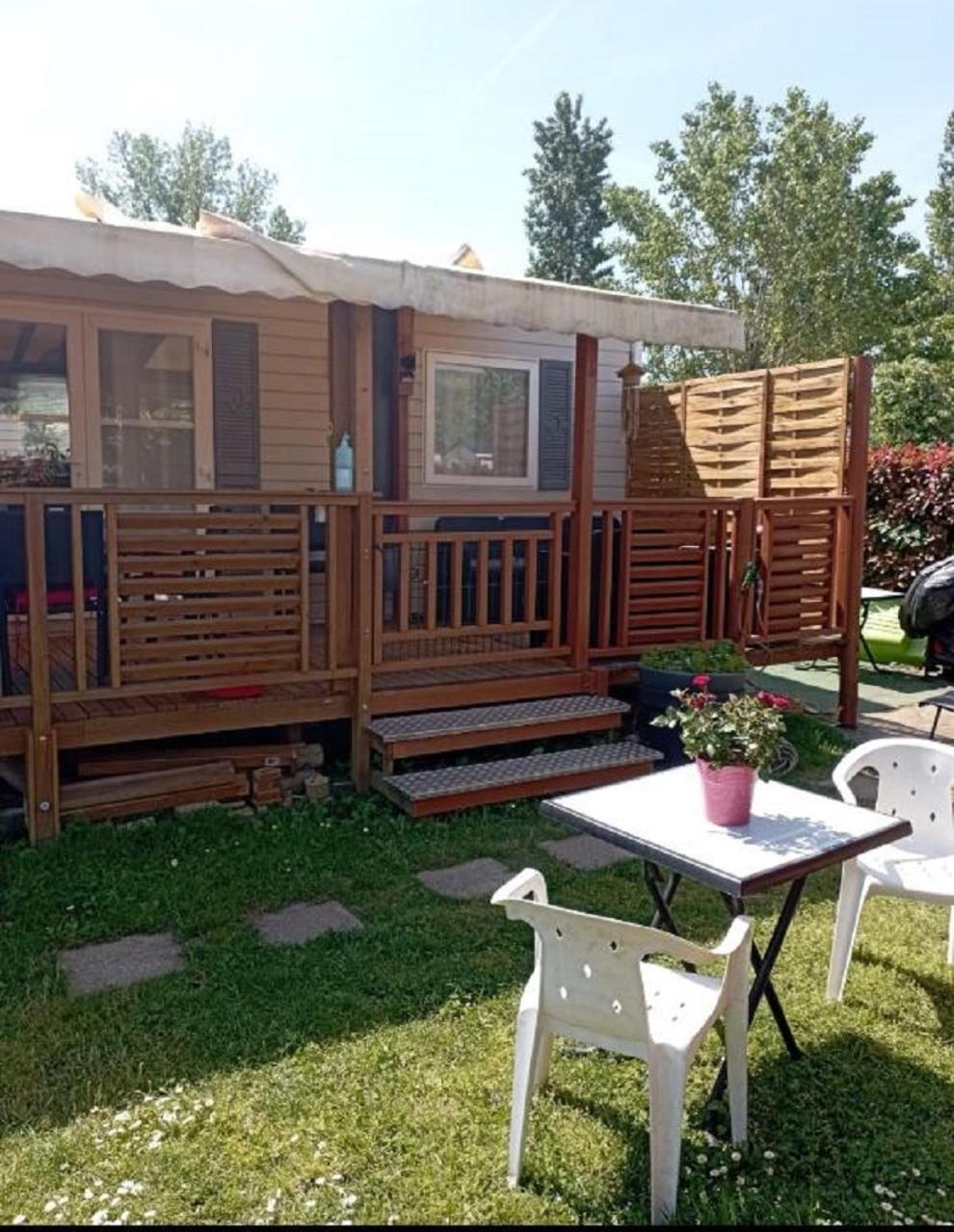 Mobile Home For You Les Rives De 孔德里约 外观 照片